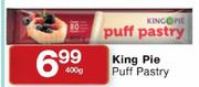 King Pie Puff Pastry-400g