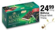 Bohme Royal Mint Thins-200g