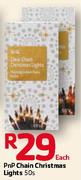 PnP Chain Christmas Lights-50s Each