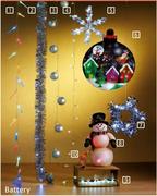 Glitter Ball Light Chain