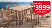 PnP Modern Acacia Set-7-Piece