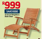 Scancom Kingsbury Deck Chair