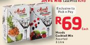 Moods Cocktail Mix Assorted- 3L Each