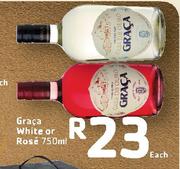 Graca White Or Rose-750ml Each