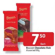 Beacon Chocolate Slab Assorted- 90g Each
