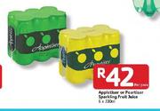 Appletiser Or Peartiser Sparkling Fruit Juice-6 x 330ml