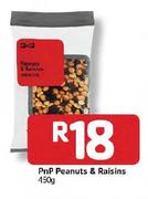 PnP Peanuts & Raisins- 450g