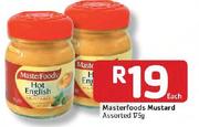 Masterfoods Mustard Assorted-175g Each