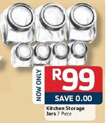 Kitchen Storage Jars 7 Piece