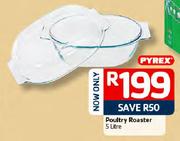 Pyrex Poultry Roaster-5L