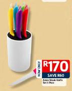 Anzo Steak Knife Set 6-Piece