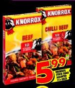 Knorrox Stock Cubes-12's Per Pack
