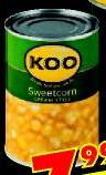 Koo Cream Style Sweetcorn-415gm