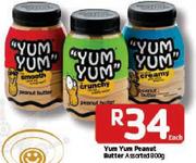 Yum Yum Peanut Butter - 800g Each