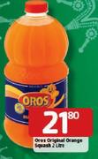 Oros Original Orange Squash-2Ltr