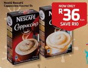 Nestle Nescafe Cappuccino Assorted -10's Each