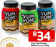 Yum Yum Peanut Butter Assorted-800G Each
