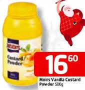 Moirs Vanilla Custard Powder-500G