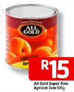 All Gold Super Fine Apricot Jam-900G