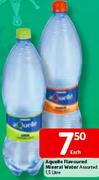Aquelie Flavoured Mineral Water-1.5L Each