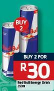 Red Bull Energy Drink-2x355Ml