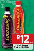 Lucozade Glucose Drink-500Ml Each