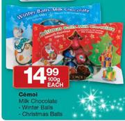 Cemol Milk Chocolate-100g Each