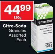 Citro Soda Granules Assorted-120g
