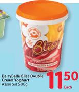 DairyBelle Bliss Double Cream Yoghurt-500G