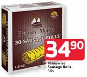Pennywise Sausage Rolls-30's