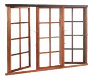 WD4 Meranti Coitage Pane Window Frame -1632(W) x 1215mm(H)