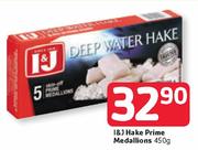  I&J Hake Prime Medallions-450g