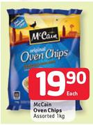 McCain Oven Chips Assorted-1kg
