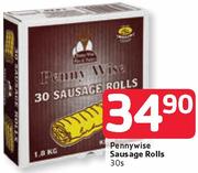 Pennywise Sausage Rolls-30's
