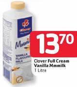 Clover Full Cream Vanilla Mmmilk-1L
