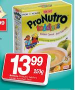 Bokomo ProNutro Toddlers Cereal Assorted-250g Each
