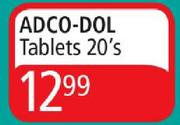 Adco-Dol Tablets-20's