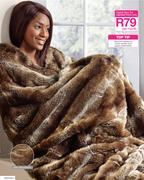 Kasra Faux Fur Blanket