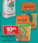 Fatt's & Moni's Pastavorms Verskeidenheid-500g Elk
