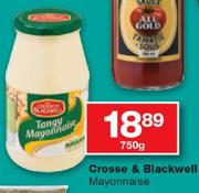 Crosse & Blackwell Mayonnaise-780g