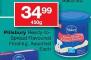 Pillisbury Ready-To-Spread Flavoured Frosting Assorted-450g
