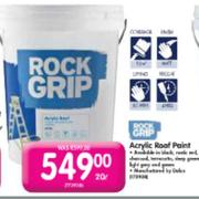 Rock Grip Acrylic Roof Paint-20L