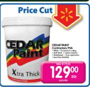 Cedar Paint Contractors PVA-20L
