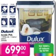 Dulux Acrylic PVA-20L