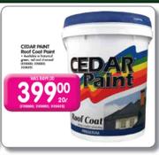 Cedar Paint Roof Coat Paint-20L