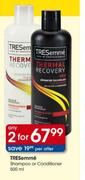 Tresemme Shampoo Or Conditioner-2x500ml