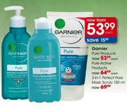 Garnier Pure Active Products