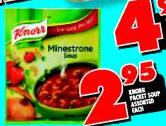 Knorr Packet Soup Assorted Each