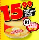 Melrose Cream Spread Assorted-250g each