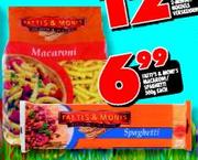 Fatti's & Moni's Macaroni/Spaghetti-500g each